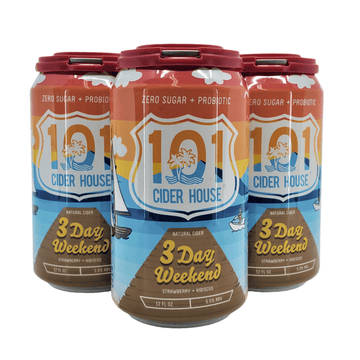 101 Cider House 3 Day Weekend Cider 4-Pack - LoveScotch.com 