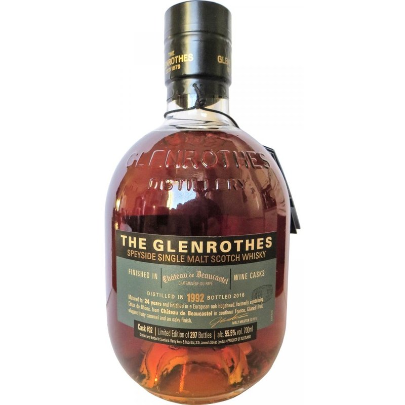 The Glenrothes 1992 Chateau de Beaucastel 24 Year - LoveScotch.com 