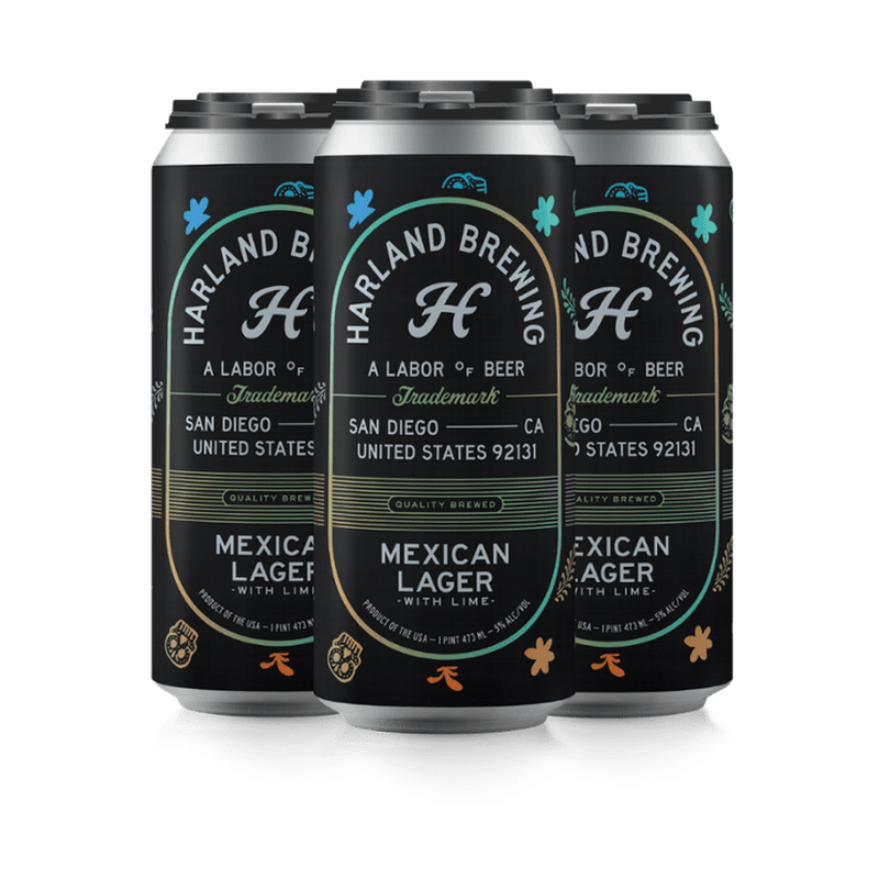 Harland Brewing Co. 'Mexican Lager With Lime' 4-Pack - LoveScotch.com
