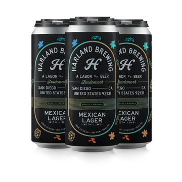 Harland Brewing Co. 'Mexican Lager With Lime' 4-Pack - LoveScotch.com