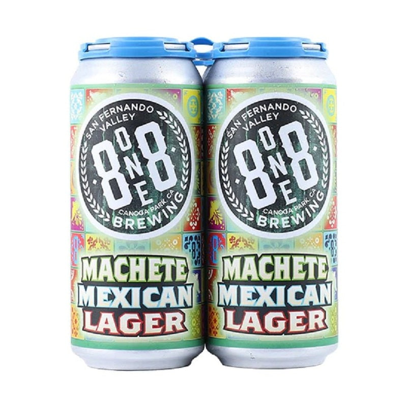 8one8 Brewing 'Machete Mexican Lager' Beer 4-Pack - LoveScotch.com