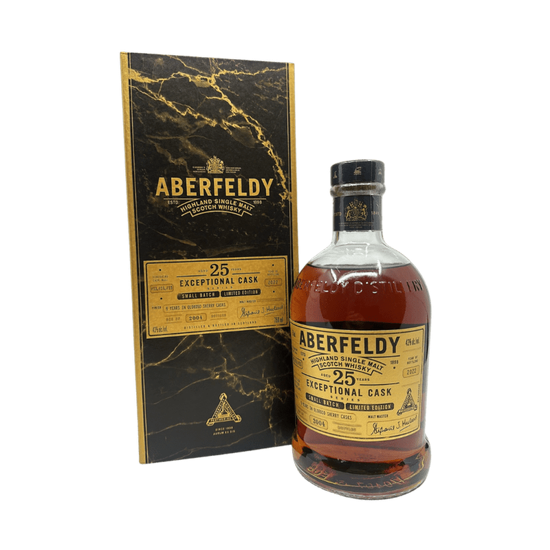 Aberfeldy 25 Year Exceptional Cask Single Malt Scotch Whisky - LoveScotch.com