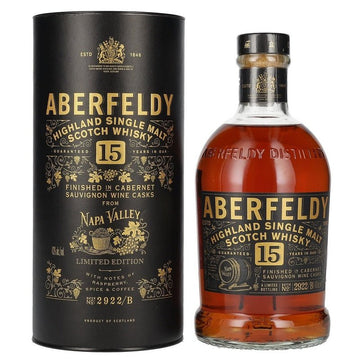 Aberfeldy 15 Year Old Cabernet Sauvignon Cask Finish Highland Single Malt Scotch Whisky - LoveScotch.com