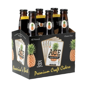 Ace Pineapple Craft Cider 6-Pack - LoveScotch.com