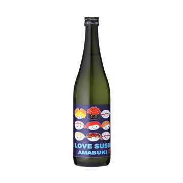 Amabuki I LOVE SUSHI Junmai - LoveScotch.com