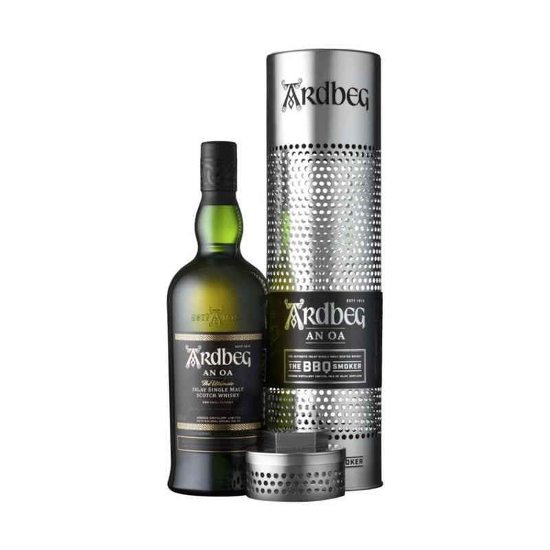 Ardbeg 'An Oa' Islay Single Malt Scotch Whisky w/BBQ Smoker - LoveScotch.com