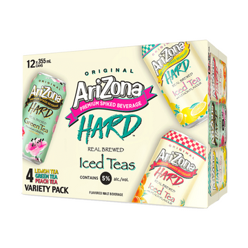 Arizona Hard Tea Variety 12 Pack - LoveScotch.com