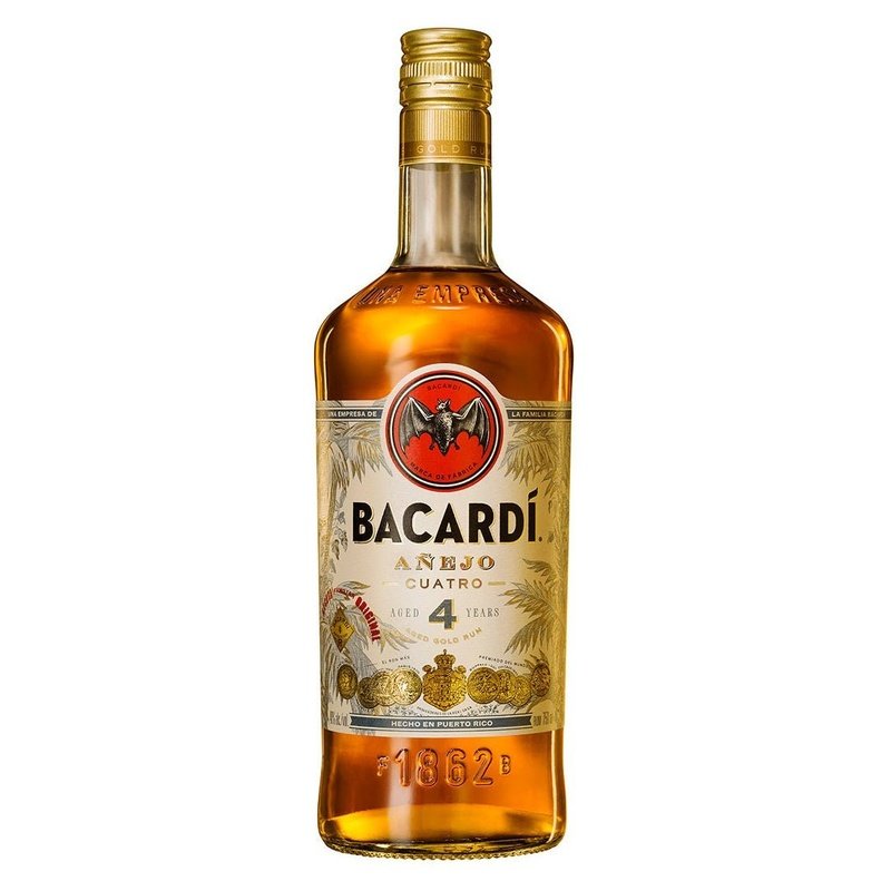 Bacardí Anejo Cuatro 4 Year Old Rum - LoveScotch.com