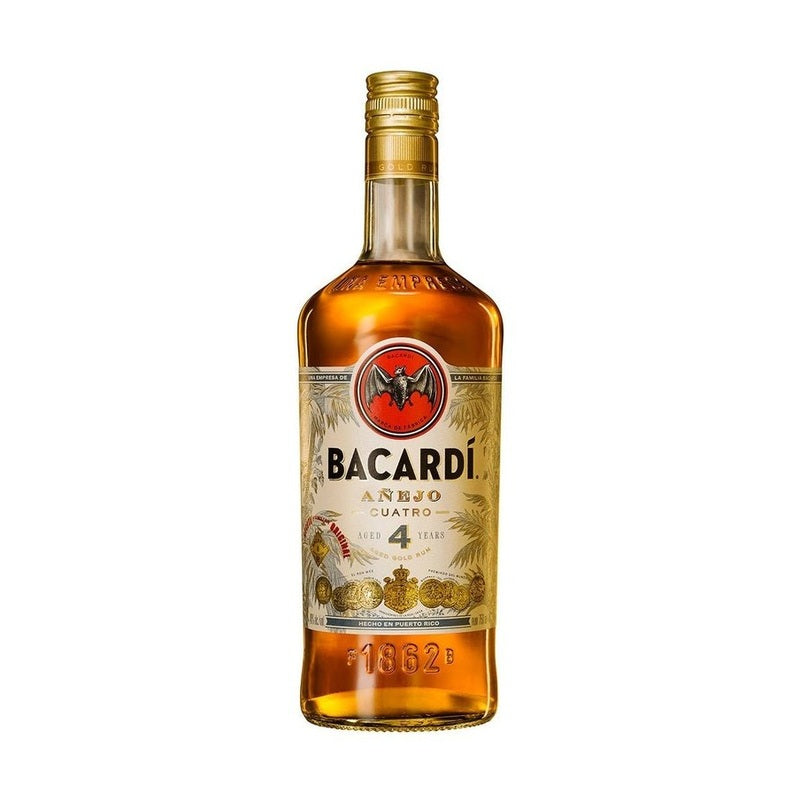 Bacardí Anejo Cuatro 4 Year Old Rum - LoveScotch.com