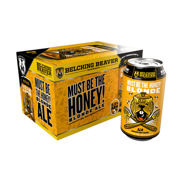 Belching Beaver 'Must Be The Honey!' Blonde Ale Beer 6-Pack - LoveScotch.com