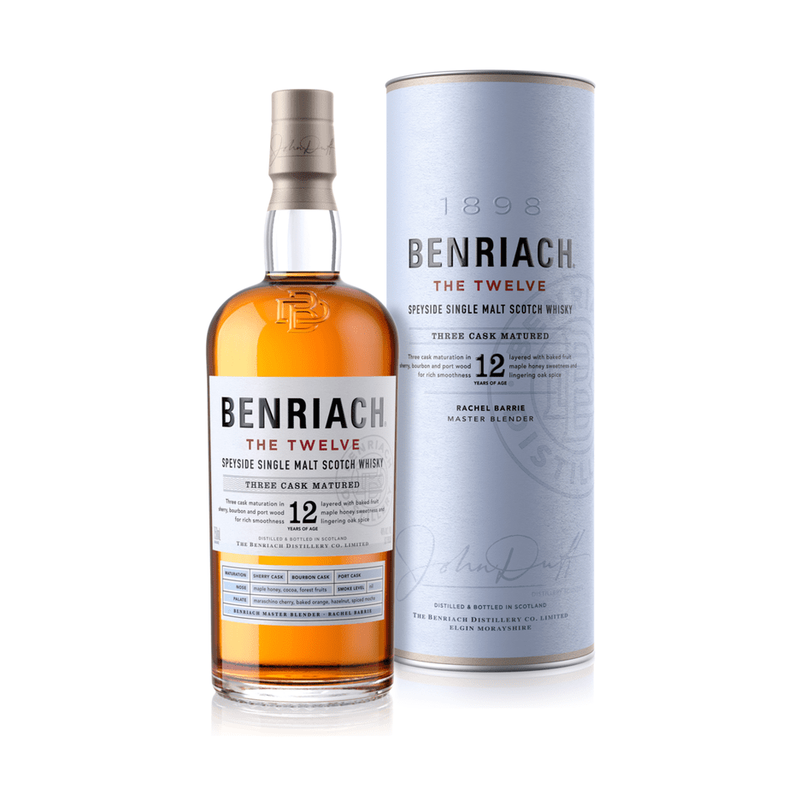 Benriach 12 Year Old 'The Twelve' Three Cask Matured Speyside Single Malt Scotch Whisky - LoveScotch.com
