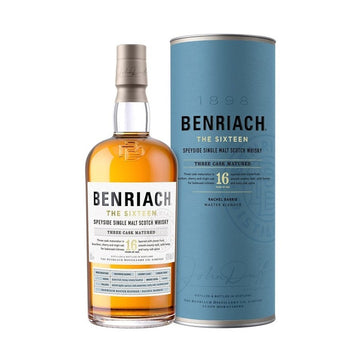 Benriach 16 Year Old 'The Sixteen' Three Cask Matured Speyside Single Malt Scotch Whisky - LoveScotch.com