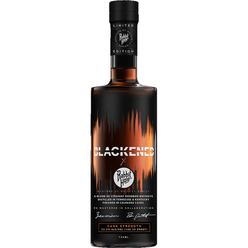 Blackened x Rabbit Hole Kentucky Straight Bourbon Whiskey - ForWhiskeyLovers.com