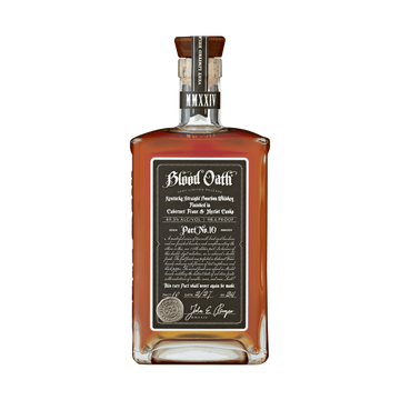 Blood Oath Pact No. 10 Cabernet Franc & Merlot Cask Finish Kentucky Straight Bourbon Whiskey - LoveScotch.com