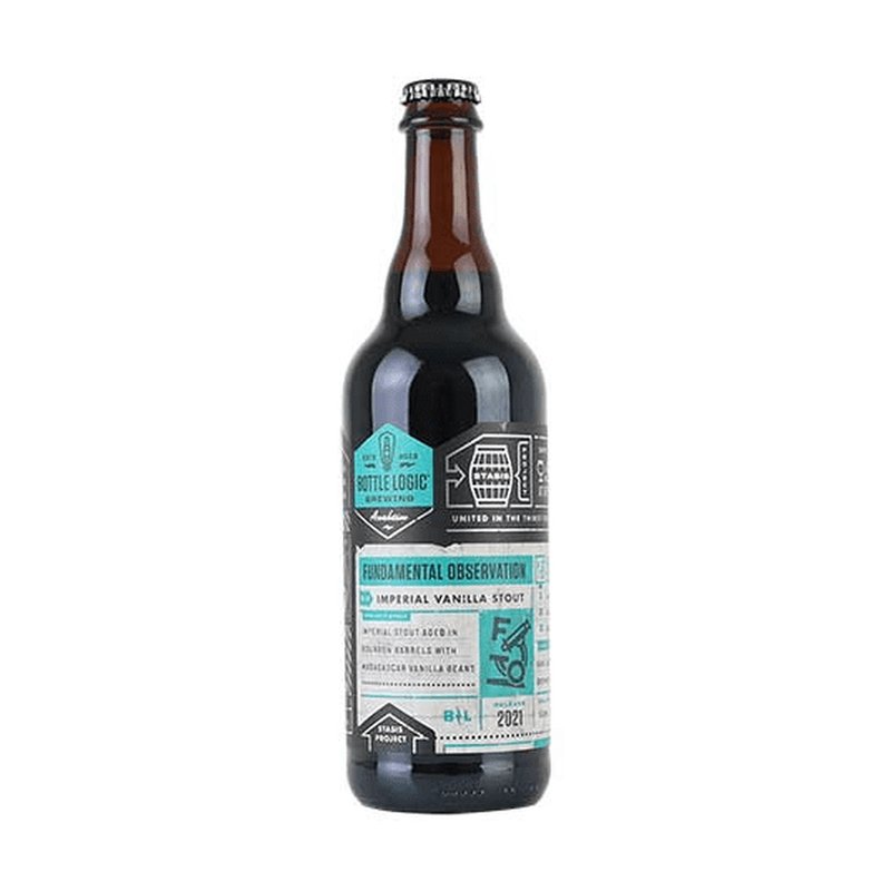 Bottle Logic Brewing Co. 10th Anniversary 'Fundamental Observation' Imperial Stout With Madagascar Vanilla Beans - LoveScotch.com