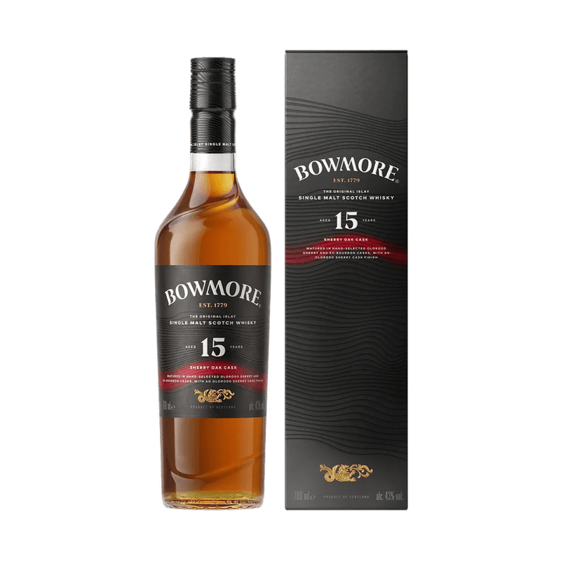 Bowmore 15 Year Old Sherry Oak Cask Single Malt Scotch Whisky - LoveScotch.com