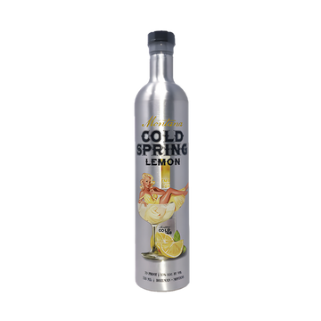 Bozeman Spirits Montana Cold Spring Lemon Flavored Vodka Aluminum Bottle - LoveScotch.com