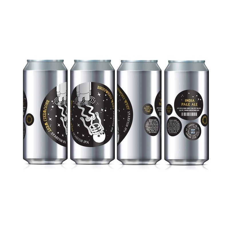 Brouwerij West Starfish IPA Beer 4-Pack - ForWhiskeyLovers.com