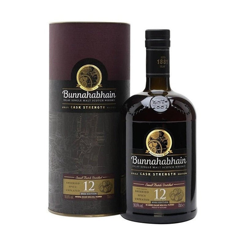 Bunnahabhain 12 Year Cask Strength Single Malt Scotch Whisky - LoveScotch.com
