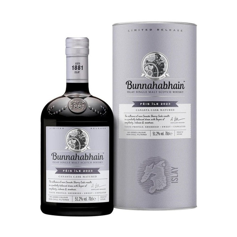 Bunnahabhain Fèis Ìle 2023 Canasta Cask Matured Islay Single Malt Scotch Whisky - LoveScotch.com