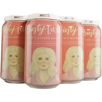 Busty Lush She's Golden Blonde Malt Beverage 4-Pack - LoveScotch.com