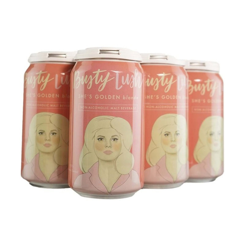 Busty Lush She's Golden Blonde Malt Beverage 4-Pack - LoveScotch.com