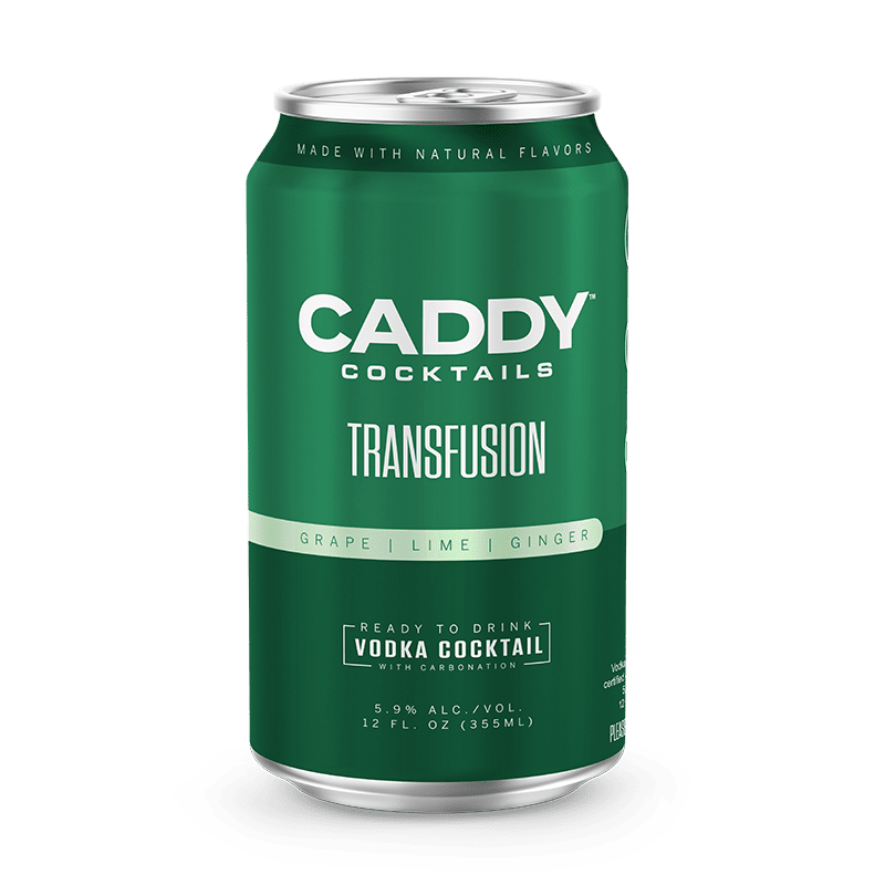 Caddy Clubhouse Cocktails Transfusion 12oz x 16 - LoveScotch.com 