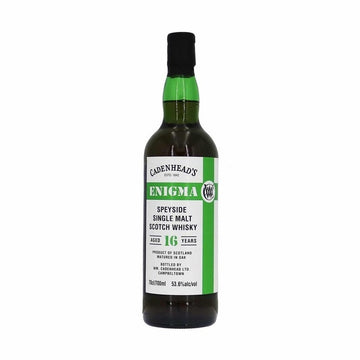 Cadenhead's 'Enigma 2008 16 Year Old Speyside' Single Malt Scotch Whisky - LoveScotch.com