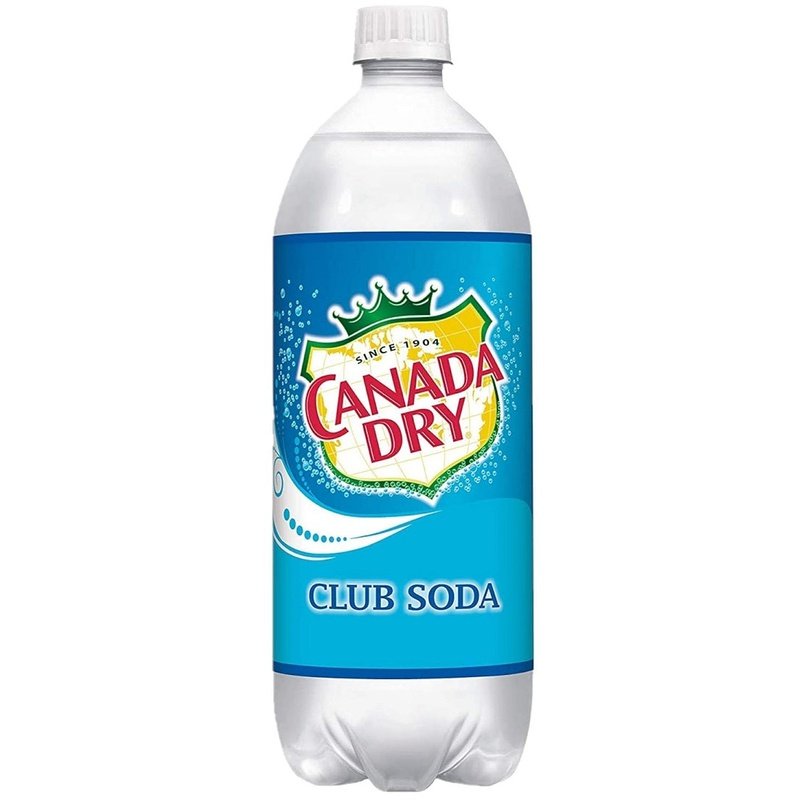 Canada Dry Club Soda Liter - LoveScotch.com