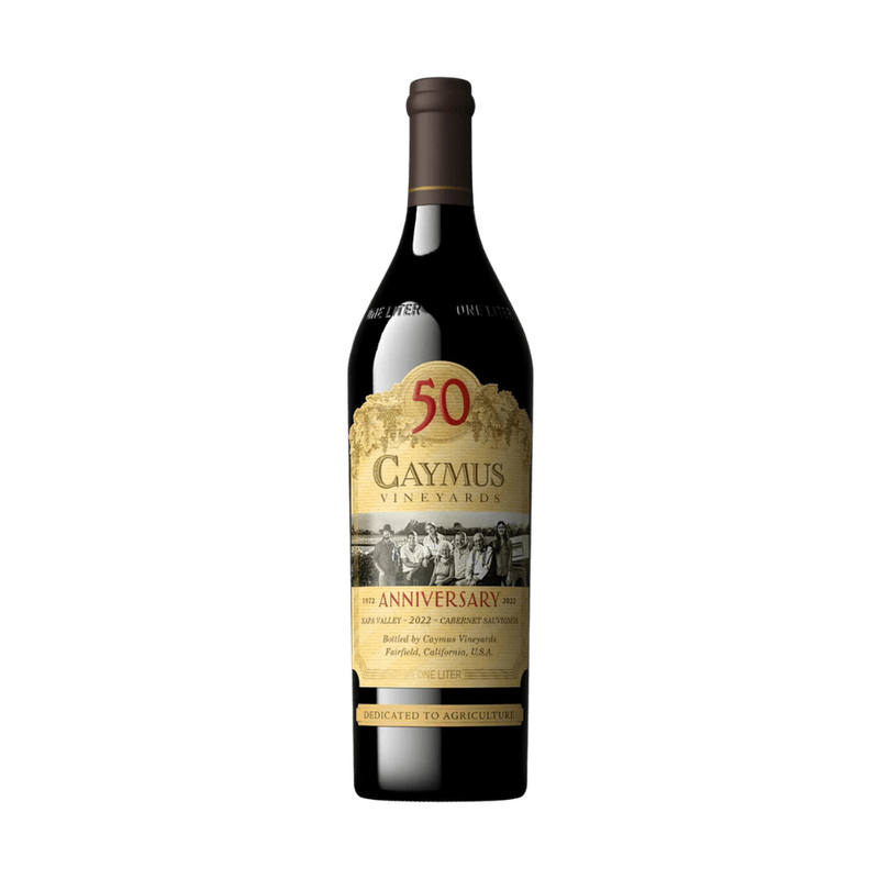 Caymus Vineyards 50th Anniversary Cabernet Sauvignon Liter - LoveScotch.com