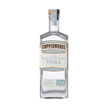 Copperworks Northwest Washington Malt Vodka - LoveScotch.com