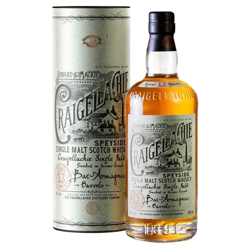 Craigellachie 13 Year Old Bas Armagnac Cask Finish Single Malt Scotch Whisky - LoveScotch.com 
