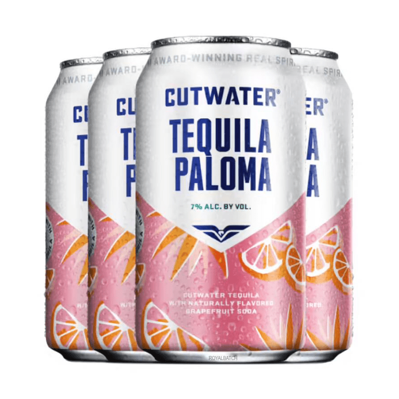 Cutwater Tequila Paloma 4-Pack Cocktail - LoveScotch.com