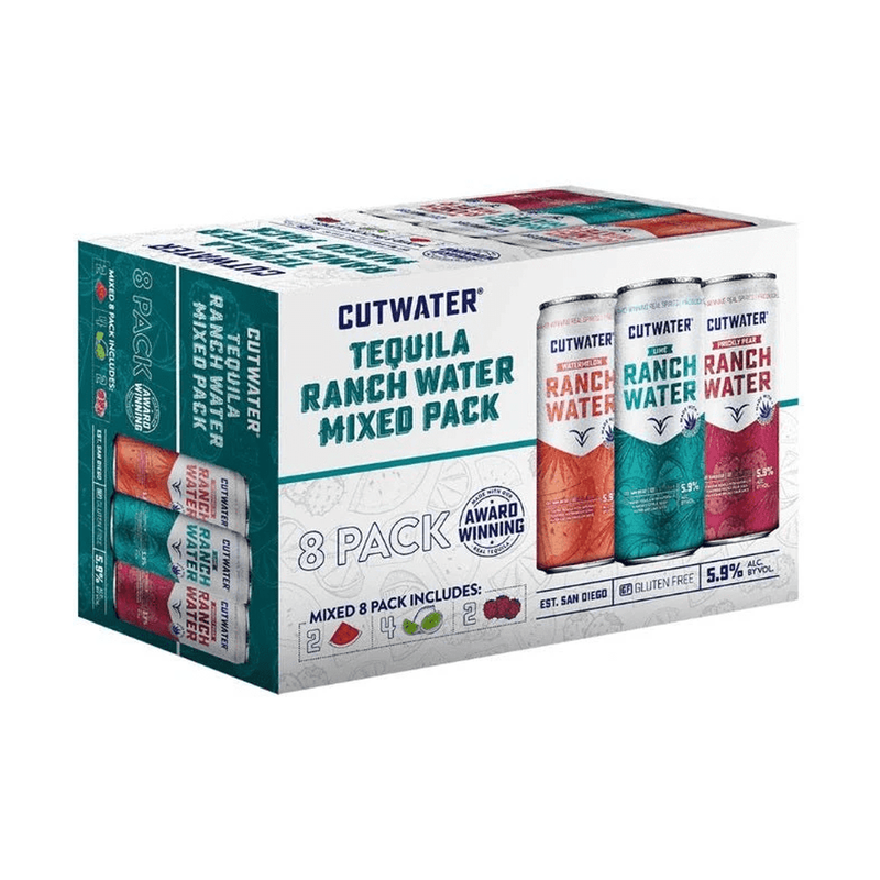 Cutwater 'Tequila Ranch Water' Mixed 8-pack - LoveScotch.com