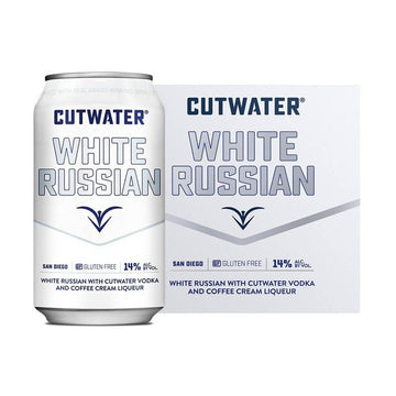Cutwater White Russian 4-Pack Cocktail - LoveScotch.com
