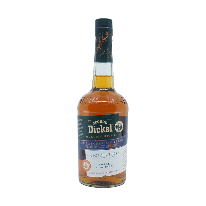 George Dickel x Leopold Bros. Column Still & Three Chamber Collaboration Blend Rye Whiskey - LoveScotch.com