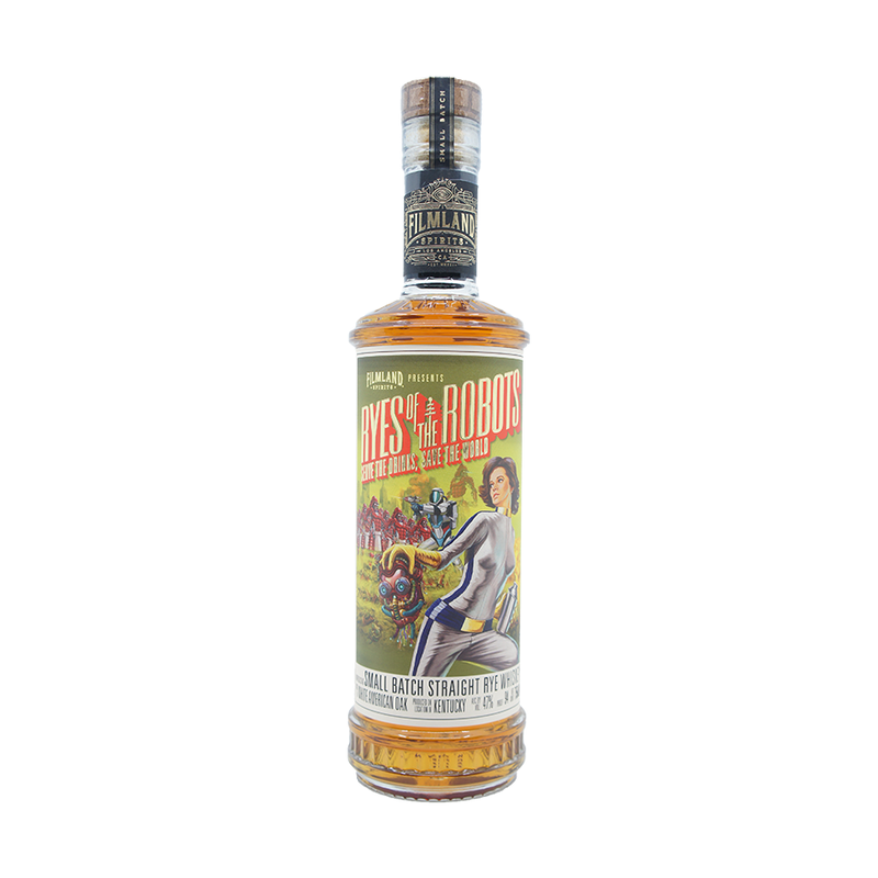 Filmland Spirits 'Ryes Of The Robots' Straight Rye Whiskey - LoveScotch.com