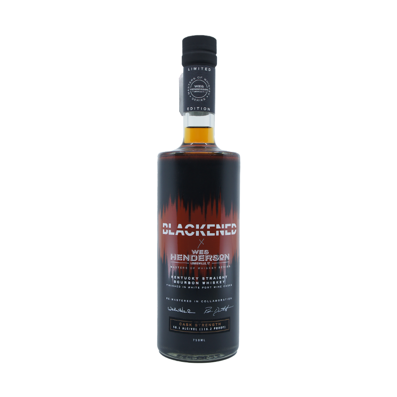 Blackened x Wes Henderson Kentucky Straight Bourbon Whiskey - LoveScotch.com