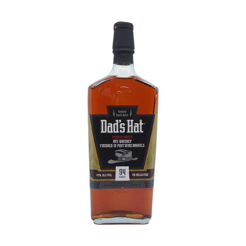 Dad's Hat Pennsylvania Rye Whiskey Finished In Port Wine Barrels - LoveScotch.com