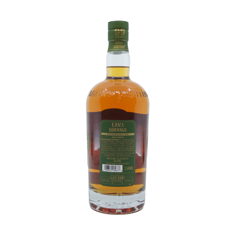 Ezra Brooks 99 Proof Straight Rye Whiskey - LoveScotch.com