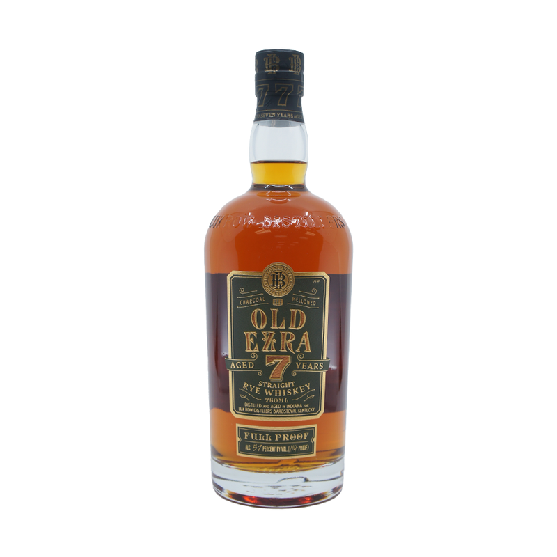 Ezra Brooks Old Ezra 7 Year Old Full Proof Kentucky Straight Rye