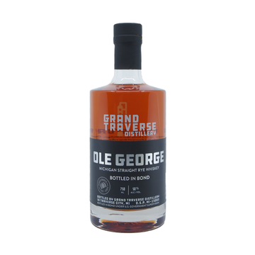 Grand Traverse Ole George Bottled In Bond Michigan Straight Rye Whiskey - LoveScotch.com
