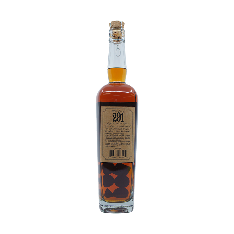 291 Barrel Proof Single Barrel Colorado Bourbon Whiskey - LoveScotch.com
