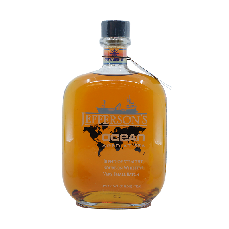 Jefferson's Ocean Aged at Sea Very Small Batch Straight Bourbon Whiskey - LoveScotch.com