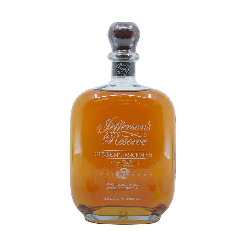 Jefferson's Reserve Old Rum Cask Finish Twin Wood Straight Bourbon Whiskey - LoveScotch.com