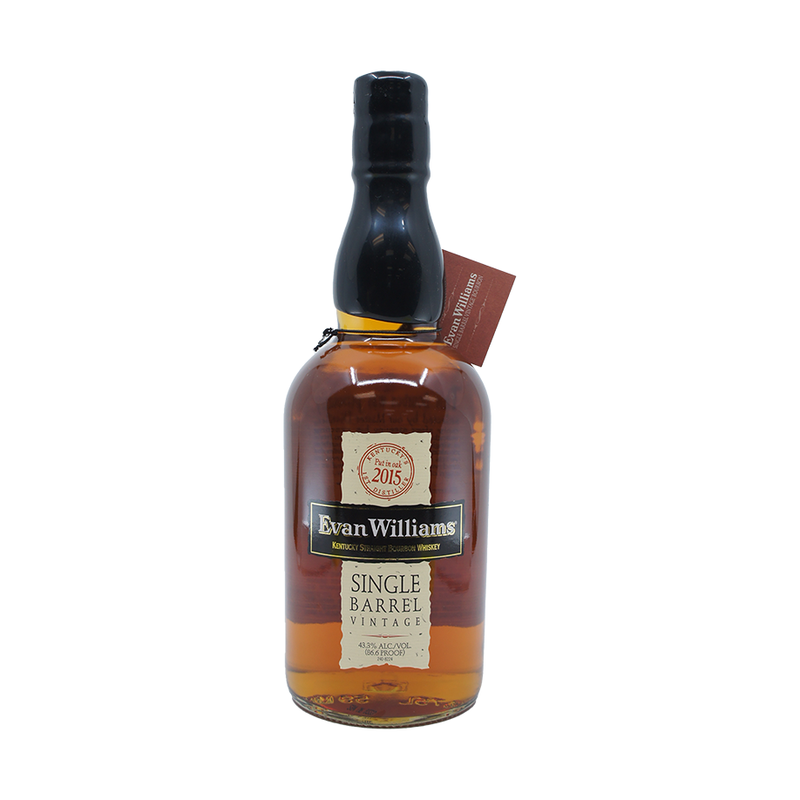 Evan Williams Single Barrel Vintage Kentucky Straight Bourbon Whiskey - LoveScotch.com