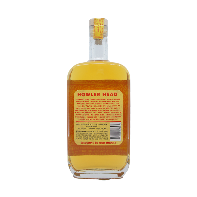 Howler Head Banana Infused Kentucky Straight Bourbon Whiskey - LoveScotch.com