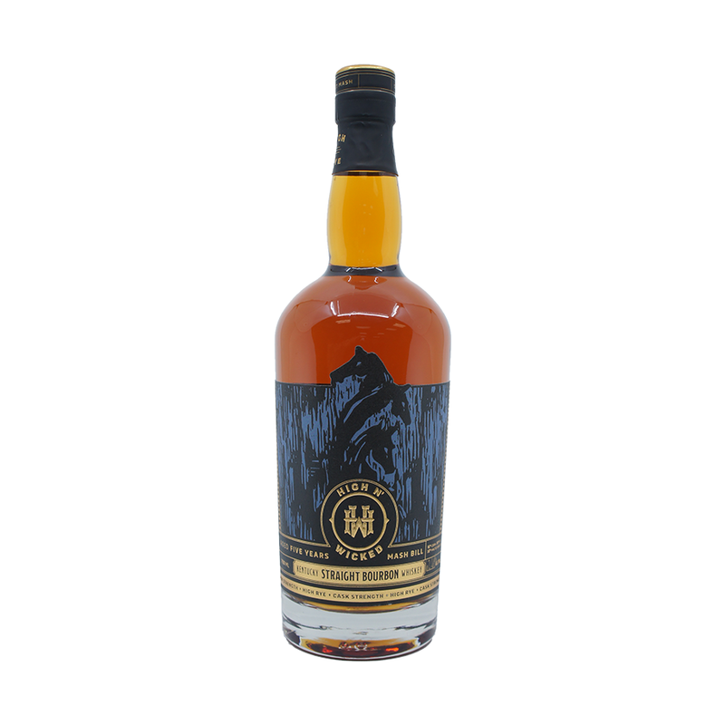 High n' Wicked 5 Year Old Cask Strength Kentucky Straight Bourbon - LoveScotch.com