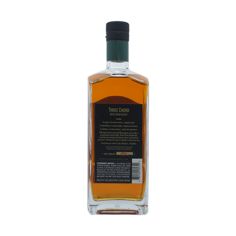 Three Chord Amplify Rye Whiskey - LoveScotch.com