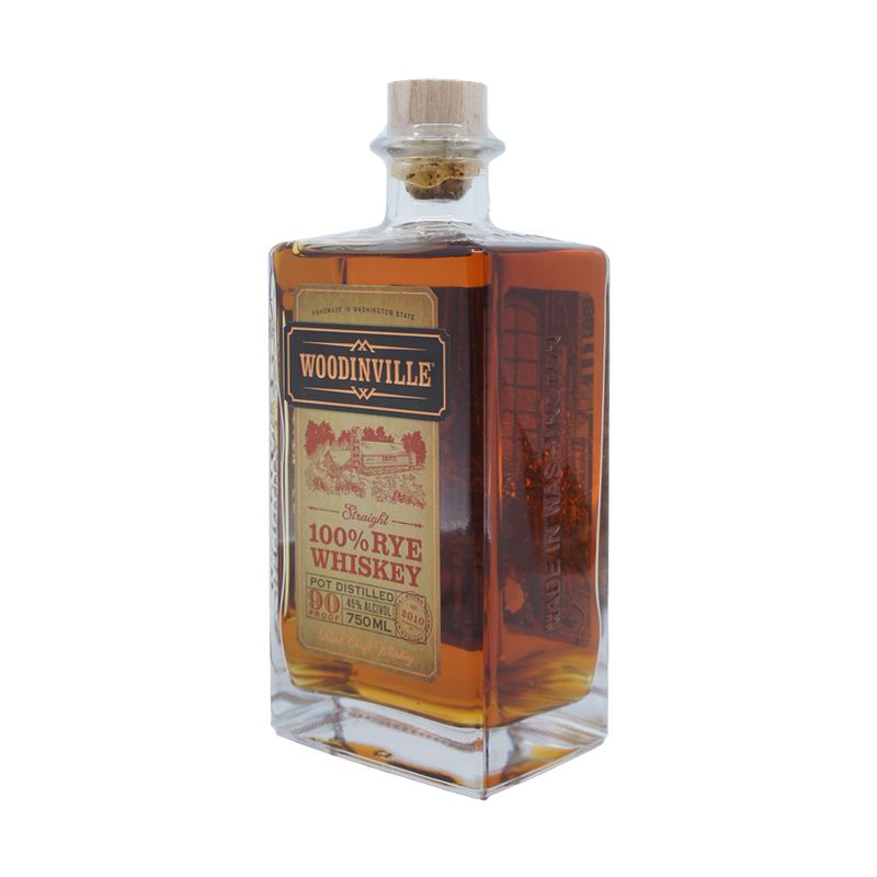 Woodinville Straight 100% Rye Whiskey